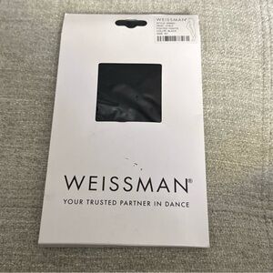 NEW Weissman Child Size SC Footed Black Tights